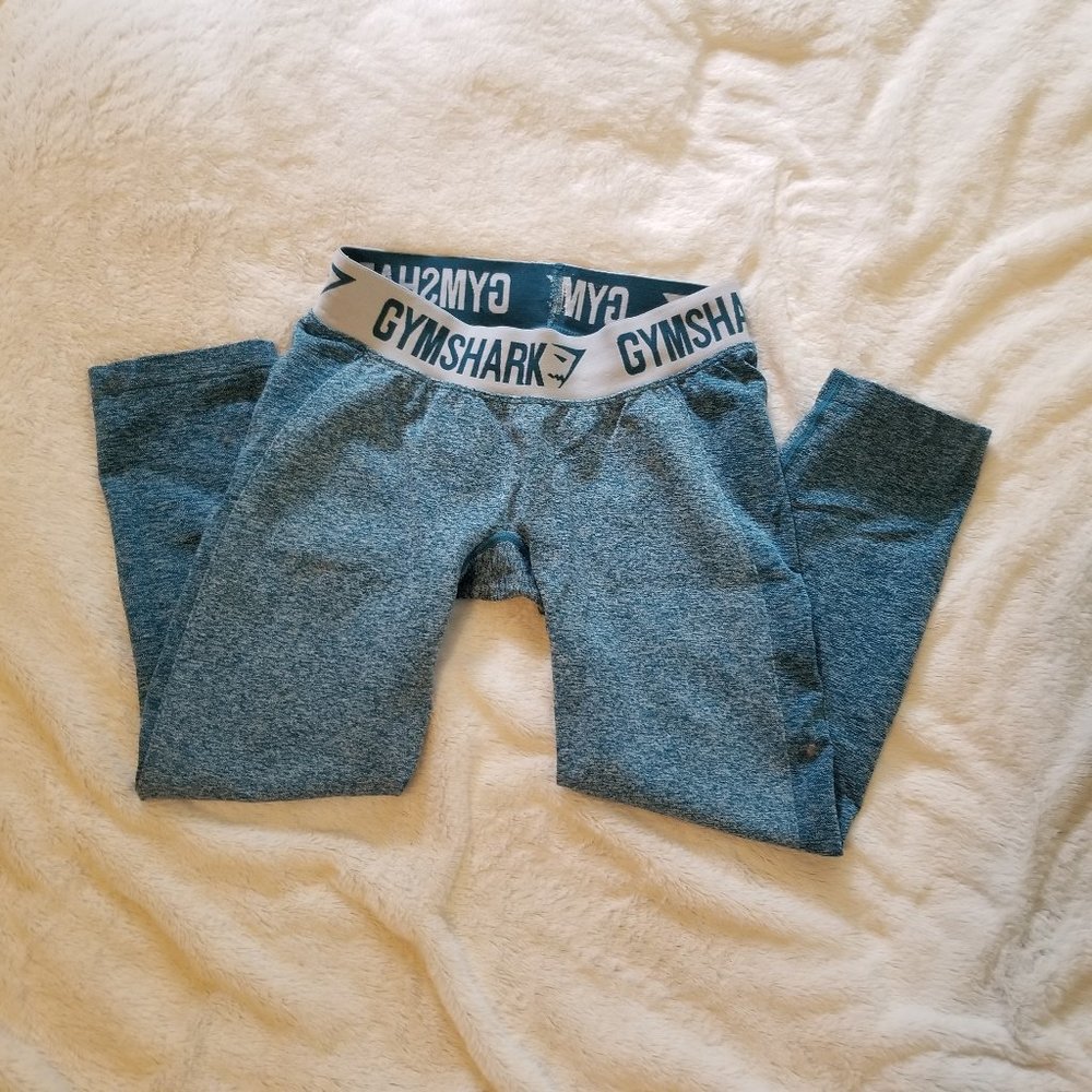 Gymshark Seamless Low Rise 3/4 Blue